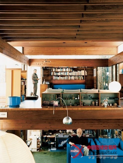 混凝土和木头建造的Ray Kappe私人住宅