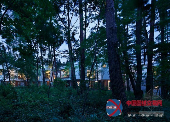 Keisuke Kawaguchi设计的日本大山旅馆