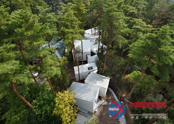 Keisuke Kawaguchi设计的日本大山旅馆