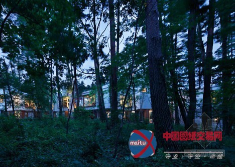 Keisuke Kawaguchi设计的日本大山旅馆