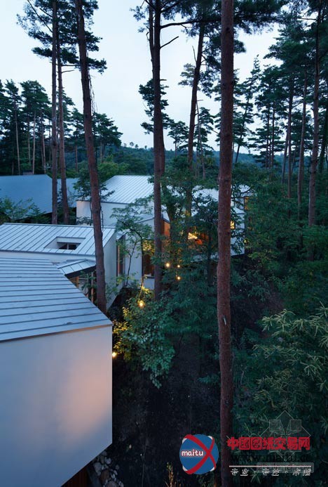 Keisuke Kawaguchi设计的日本大山旅馆