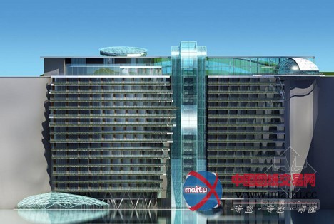 中国将建世界最大水中洞穴酒店——上海松江酒店