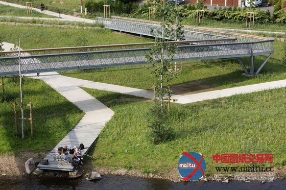 ARPAE设计的法国默尔特河畔的朗莱塔珀发展项目