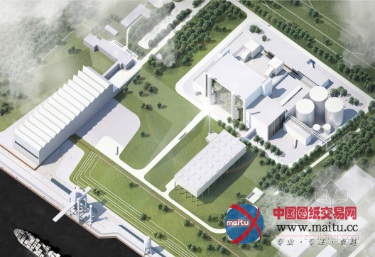 Henn设计的德国气体蒸汽发电厂规划方案