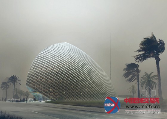 Mario Cucinella设计的阿尔及利亚ARPT总部大楼