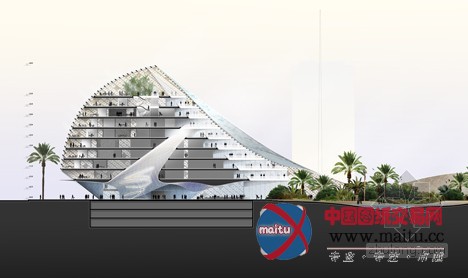 Mario Cucinella设计的阿尔及利亚ARPT总部大楼