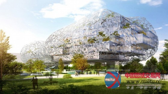 RMJM设计的台中“文化云”文化中心