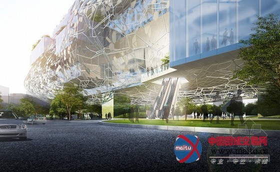 RMJM设计的台中“文化云”文化中心