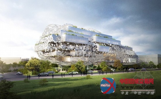 RMJM设计的台中“文化云”文化中心