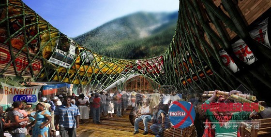 john naylor设计的“竹制lakou”房赢得福斯特奖