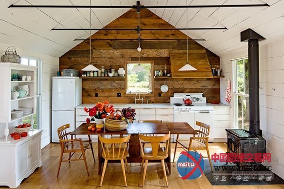 60平方改造设计的乡村小屋住宅