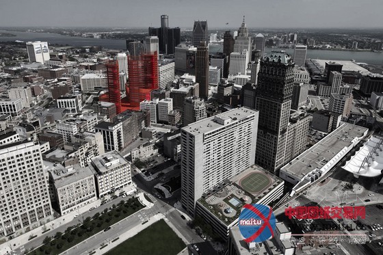 davide marchetti设计的美国底特律标志性建筑概念方案