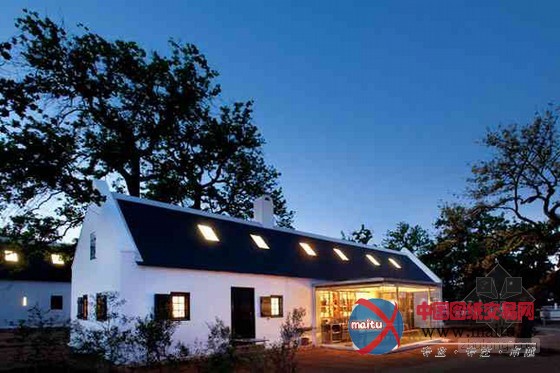 南非开普敦农场酒店的奇妙花园