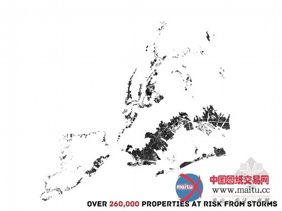 Michael Sorkin Studio设计的纽约滨水住宅