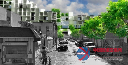 Michael Sorkin Studio设计的纽约滨水住宅