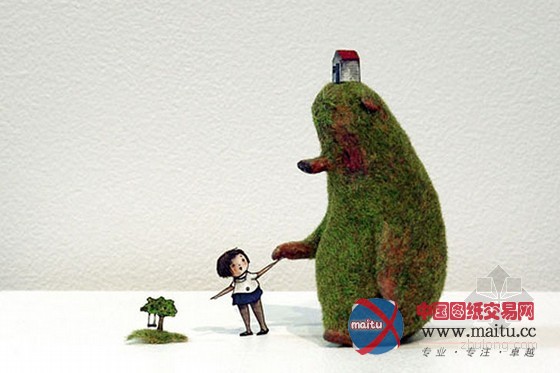 澳大利亚艺术家Mylyn Nguyen设计的环艺梦幻小精灵