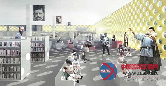 KUTONOTUK设计的赫尔辛基Link图书馆