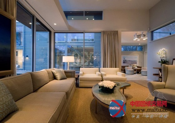 纽约东汉普顿典雅奢华住宅设计