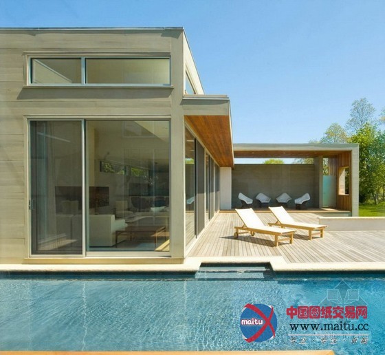 纽约东汉普顿典雅奢华住宅设计