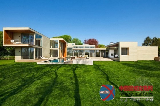 纽约东汉普顿典雅奢华住宅设计