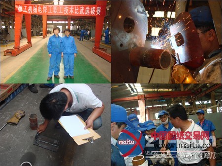 德工公司工会:焊接大比武 争优大比拼