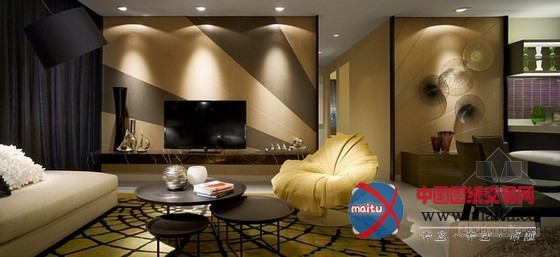 吉隆坡现代时尚公寓装修设计