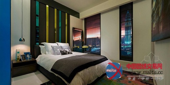 吉隆坡现代时尚公寓装修设计