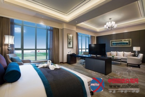 天津京基皇冠假日酒店设计 典雅高档休闲空间