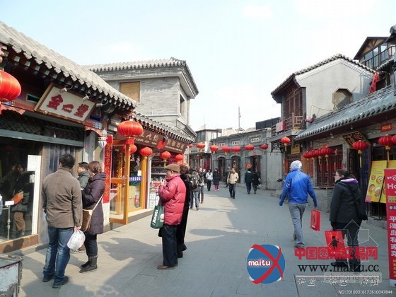 什刹海旧城修复 重现空中胡同景象