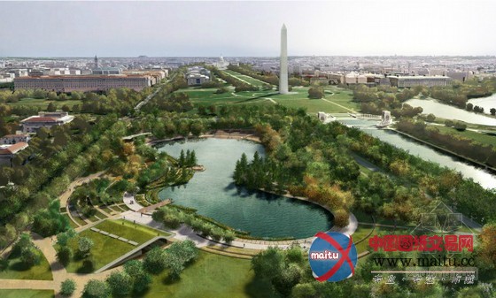 Diller Scofidio Renfro等设计的美国国家广场竞赛项目