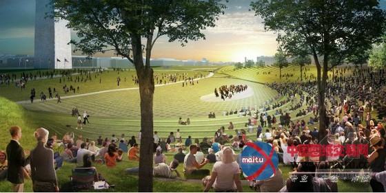 Diller Scofidio Renfro等设计的美国国家广场竞赛项目