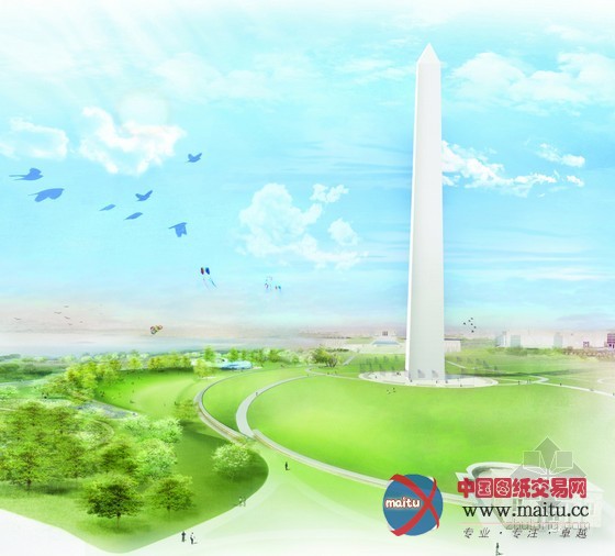 Diller Scofidio Renfro等设计的美国国家广场竞赛项目