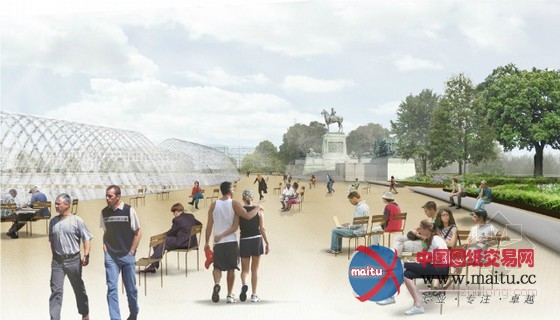 Diller Scofidio Renfro等设计的美国国家广场竞赛项目