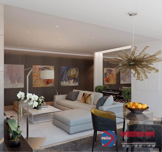 独特又惬意的住宅设计 艺术的品味