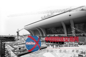 媒体首度曝光石家庄新客站东广场地铁站施工现场