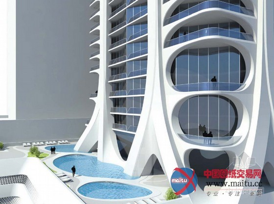 扎哈•哈迪德的迈阿密第一摩天楼“1000博物馆”细节介绍