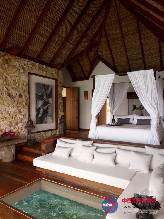 柬埔寨Song Saa岛的度假村 大海中的独特享受