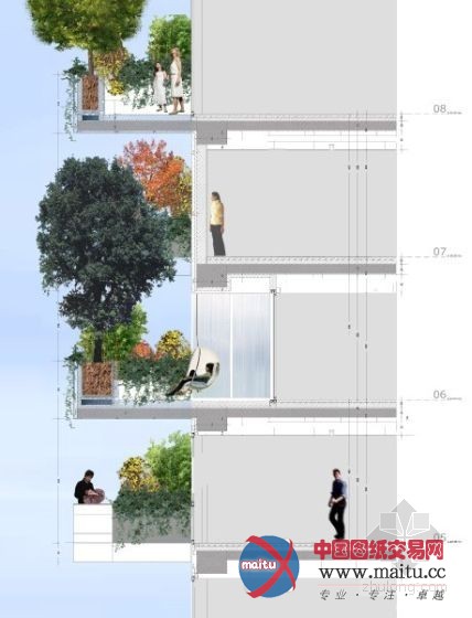 米兰打造垂直森林双子塔楼:浇灌使用生活污水