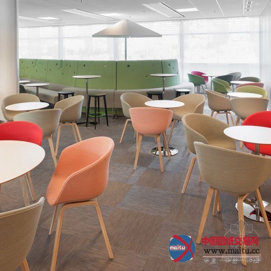 Microsoft微软公司斯德哥尔摩总部办公室装修