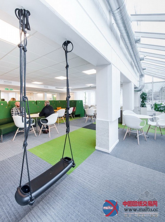 Microsoft微软公司斯德哥尔摩总部办公室装修