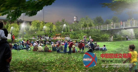 Michael Van Valkenburgh设计的芝加哥赛道景观