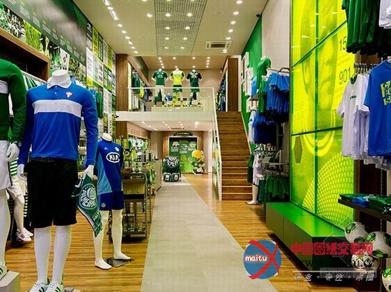 圣保罗Palmeiras店铺设计 Palmeiras世界的缩写本