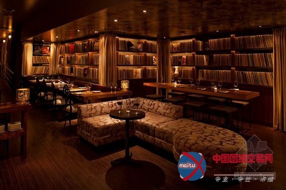 美国加利福尼亚州酒吧设计 与众不同的另类摇滚库