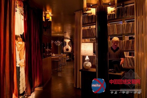 美国加利福尼亚州酒吧设计 与众不同的另类摇滚库