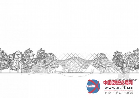 penda设计的深圳南方科技大学天地之门-建筑