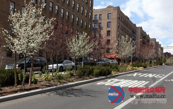 Mathews Nielsen设计的纽约南布朗克斯园林路