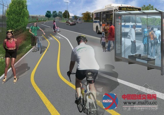 Mathews Nielsen设计的纽约南布朗克斯园林路