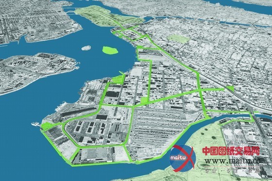 Mathews Nielsen设计的纽约南布朗克斯园林路