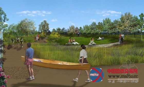 Mathews Nielsen设计的纽约南布朗克斯园林路