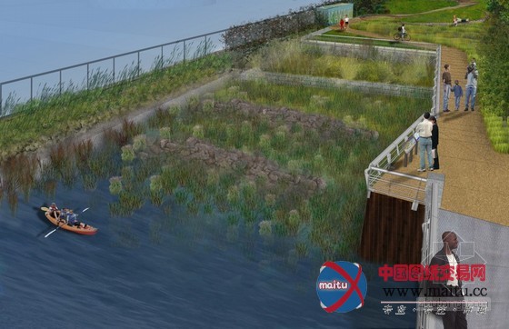 Mathews Nielsen设计的纽约南布朗克斯园林路